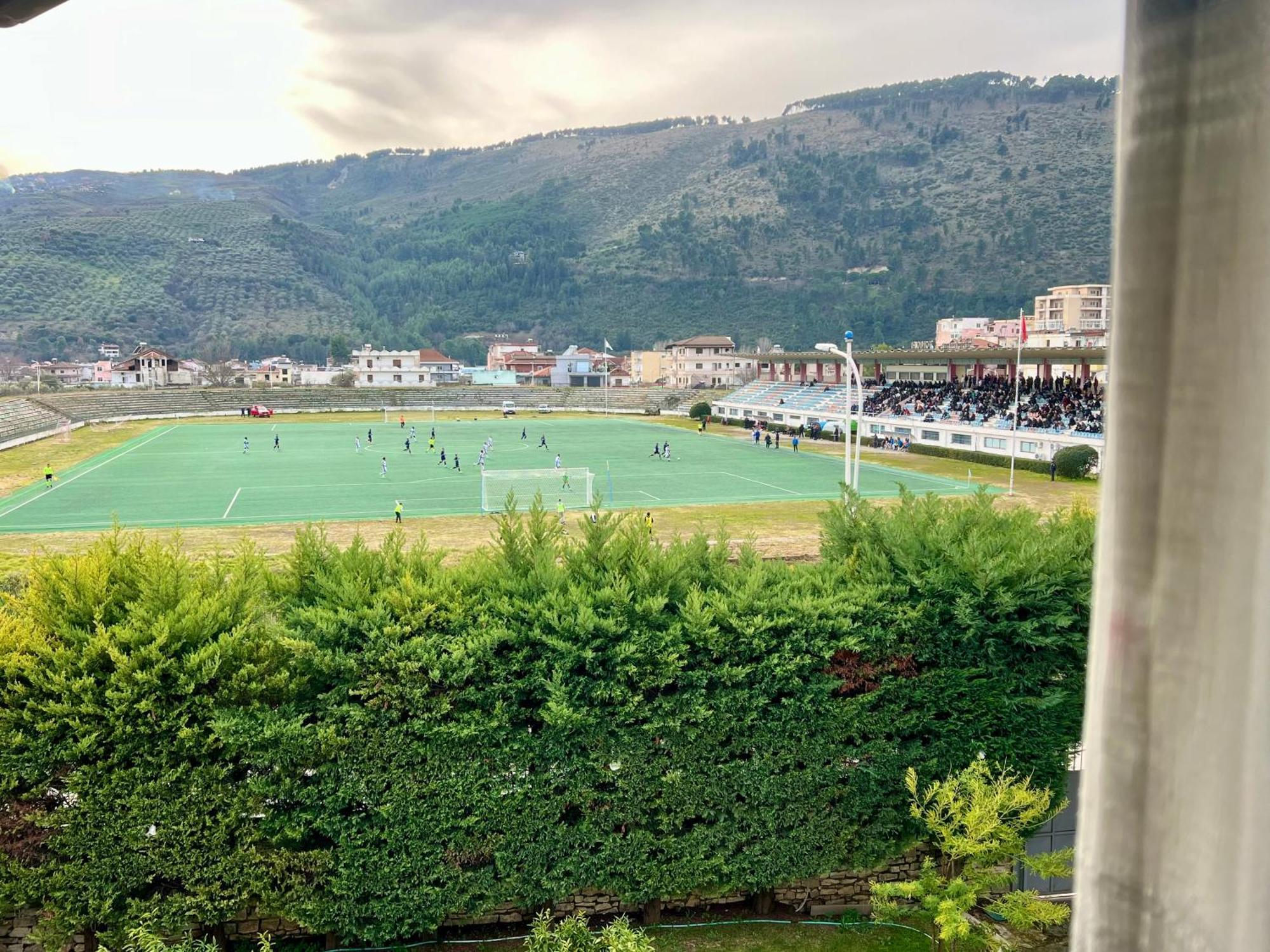 Hotel Vila Arbri Berat Bagian luar foto